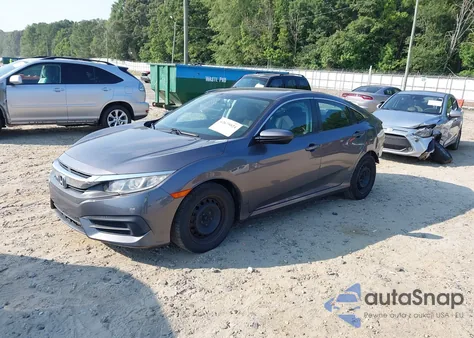 2017 Honda Civic Lx z USA, uszkodzony, nr VIN 19XFC2F55HE068605